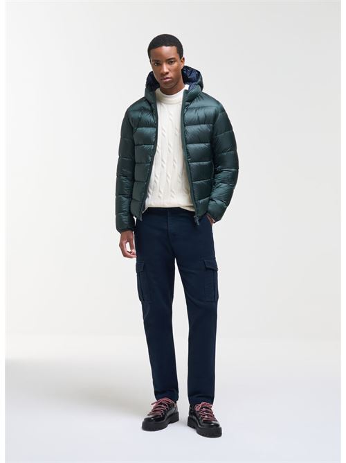 quilted jkt with hooded with natural down COLMAR ORIGINAL | 12000007 3JQ789